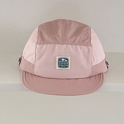 Lettering Baseball Applique Cap