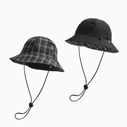 Applique Plaid Hat Boonie