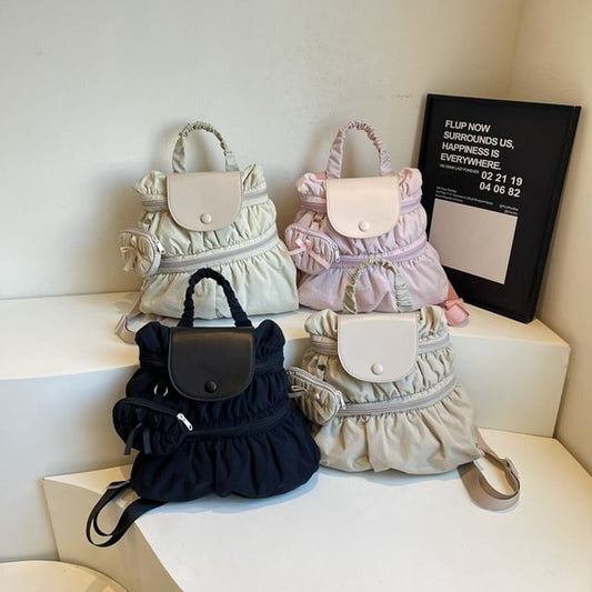 Textile Backpack Plain