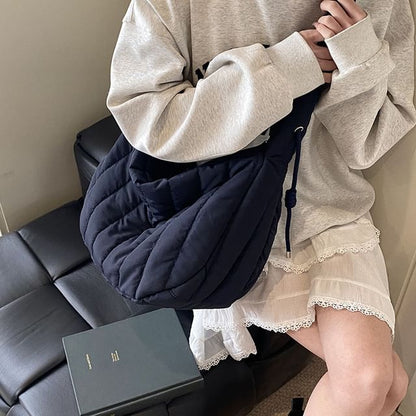 Shoulder Plain Bag Quilted