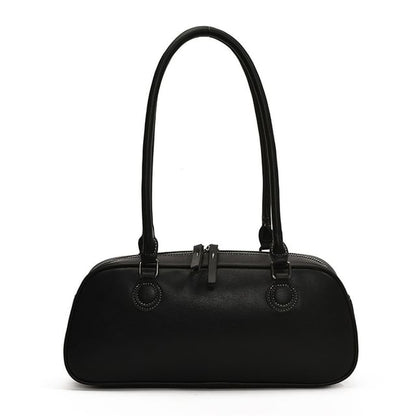 Bag Leather Faux Plain Shoulder