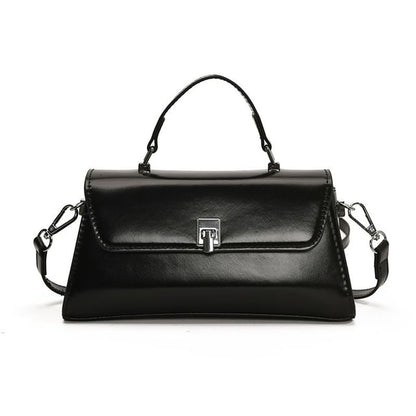 Crossbody Faux Leather Bag Flap