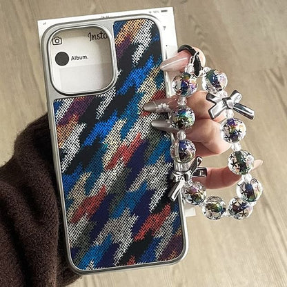 Strap Case Houndstooth / Phone Set