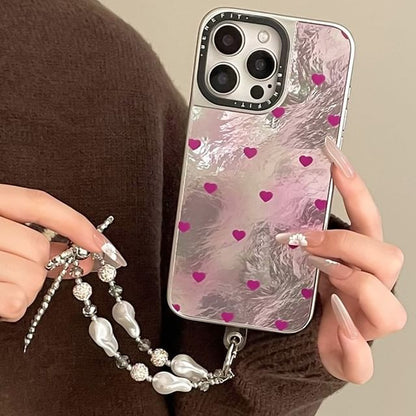 Phone Case Set Heart Strap /