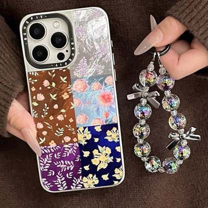 Set Floral Strap Case Phone /