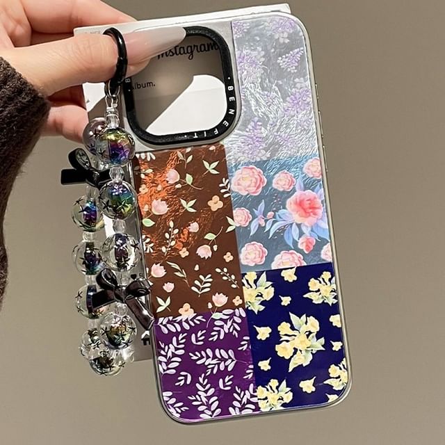 Set Floral Strap Case Phone /