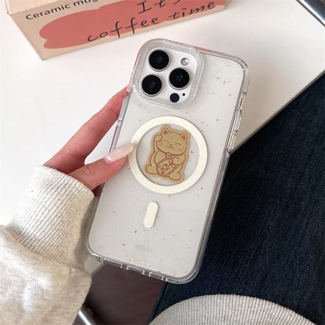 Phone Cat with Magnetic MagSafe) (Compatible Lucky Case