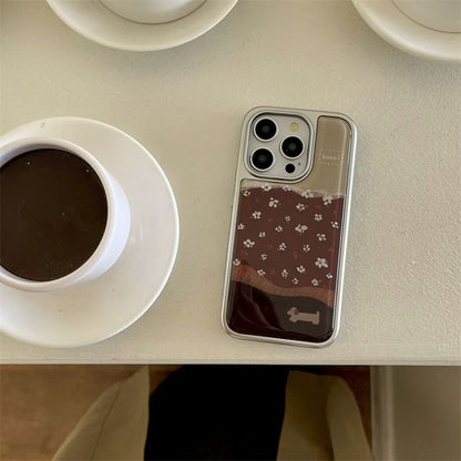 Case Floral Dog Phone