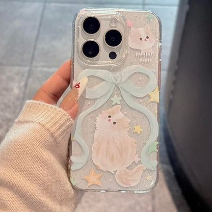 Cat Ribbon Phone Case