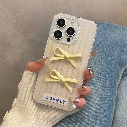 Phone Ribbon Case Striped