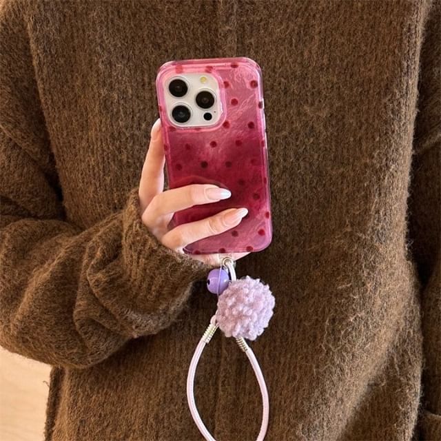 Polka Set Case Strap Phone / Dot
