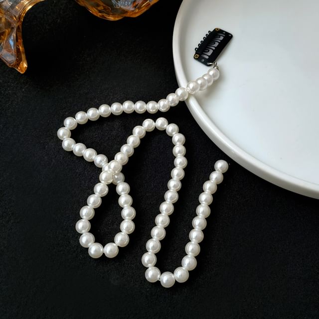 Pearl Hairband Faux Beaded