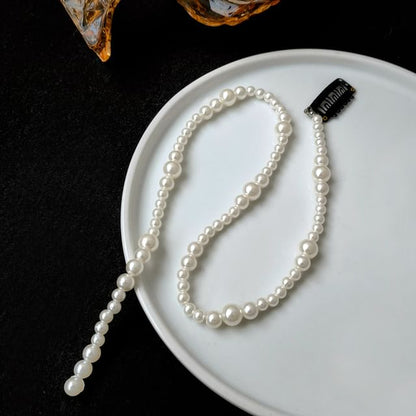 Pearl Hairband Faux Beaded