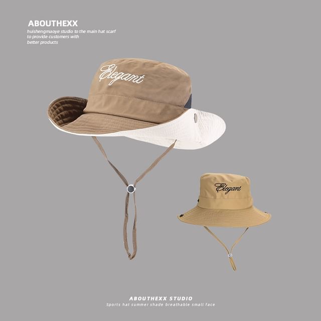 Embroidered Boonie Hat Lettering