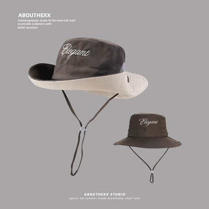 Embroidered Boonie Hat Lettering