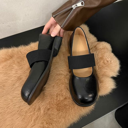 Faux Jane Leather Pumps Mary