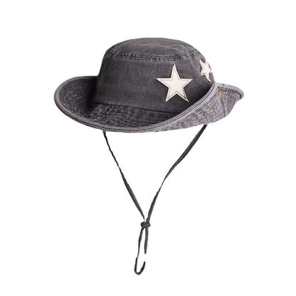Washed Hat Star Boonie Applique