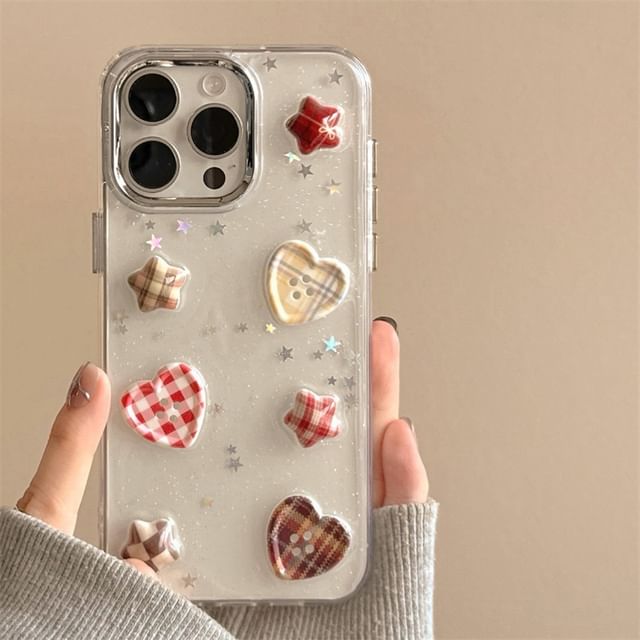 Case Button Phone Star