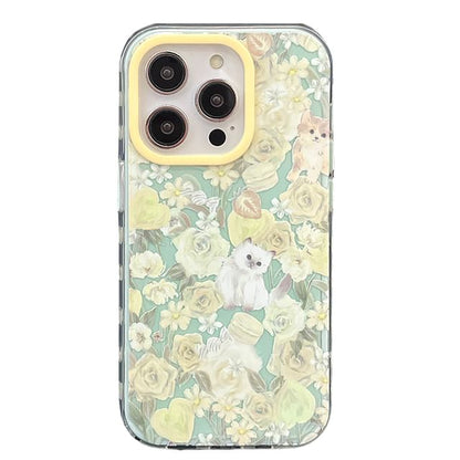 Cat Case Phone Floral