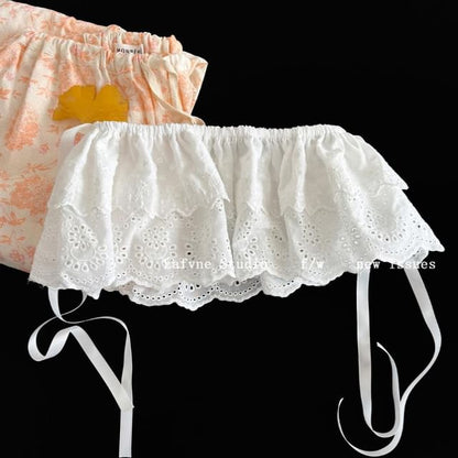 Hem Decorative Lace Layered