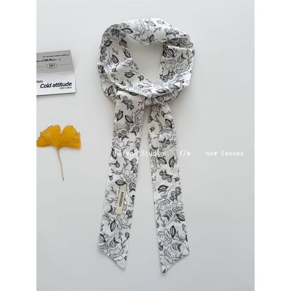 Patterned Hair Tie Scarf