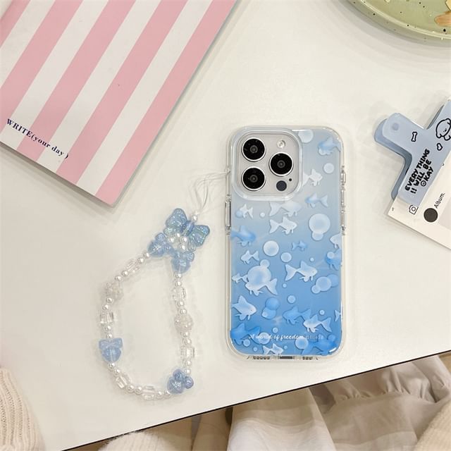 Case Set / Fish Phone Strap