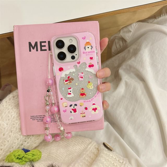 / Set Strap Case Animal Phone