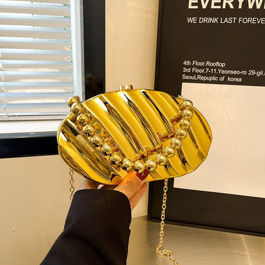 Strap Bead Bag Crossbody Box