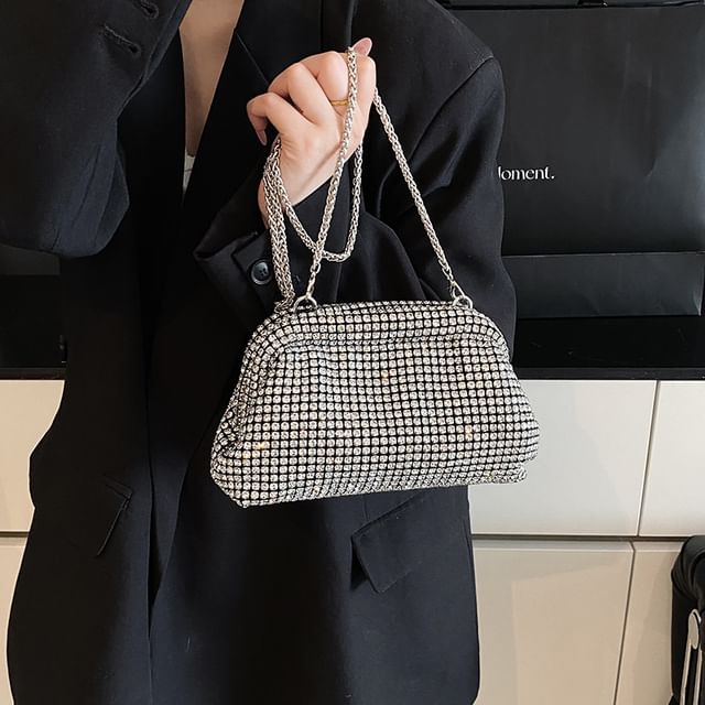 Rhinestone Bag Crossbody Chain