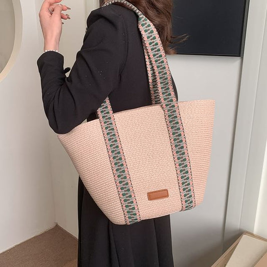 Pattern Woven Tote Bag Strap
