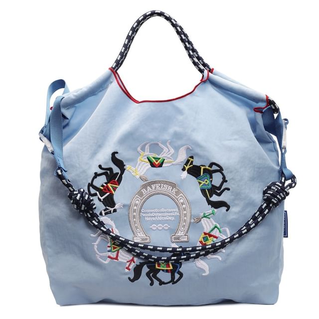 Embroidered Horse Bag Crossbody