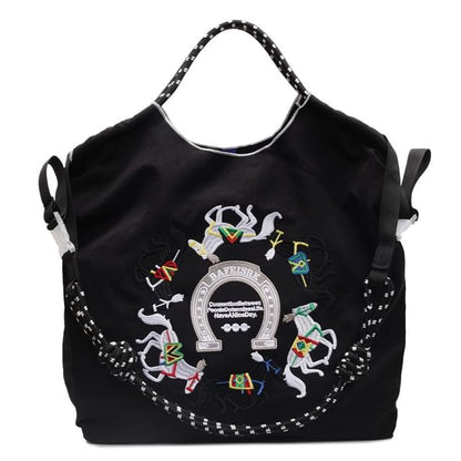 Embroidered Horse Bag Crossbody