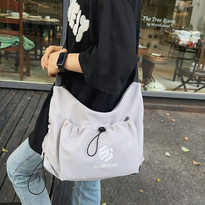 Bag Lettering Crossbody Drawstring