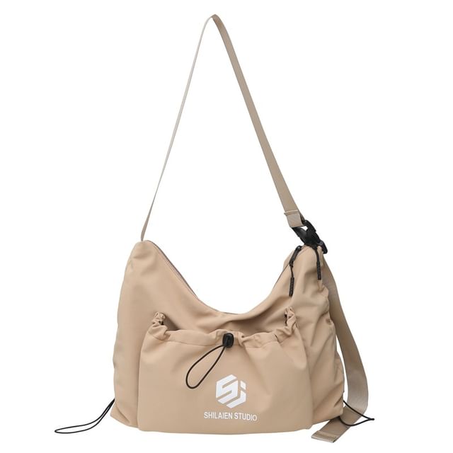 Bag Lettering Crossbody Drawstring