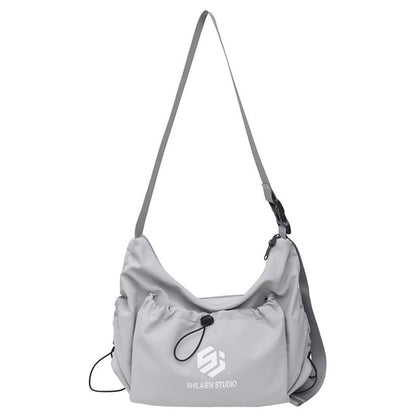 Bag Lettering Crossbody Drawstring
