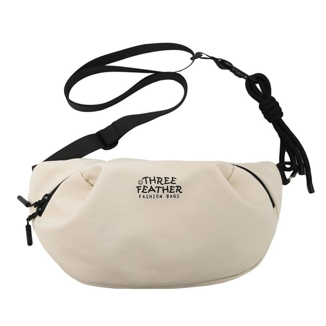 Crossbody Lettering Bag