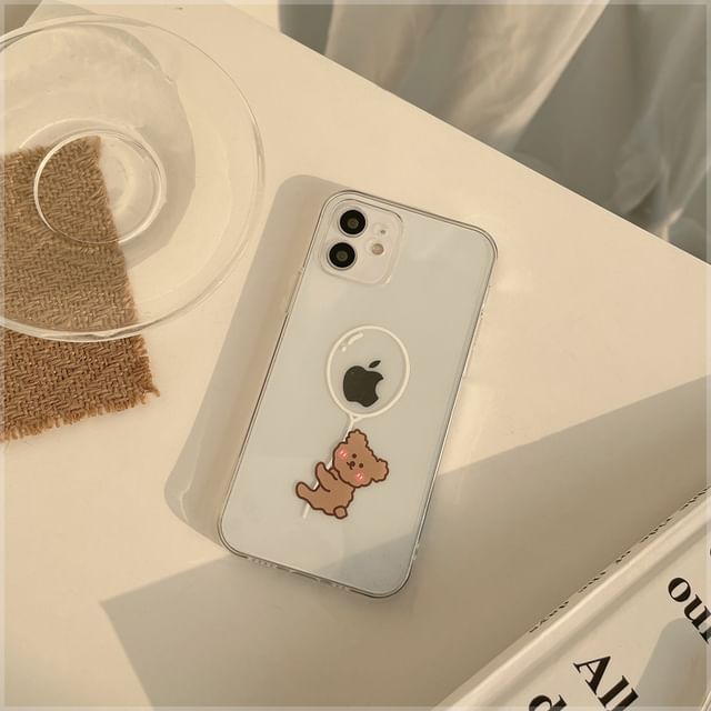 Bear Transparent Phone Case