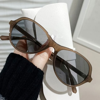 Plain Round Sunglasses
