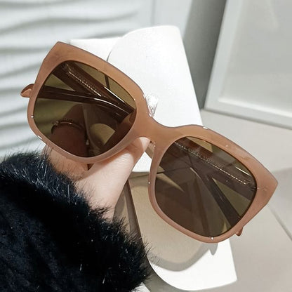 Oversized Plain Square Sunglasses