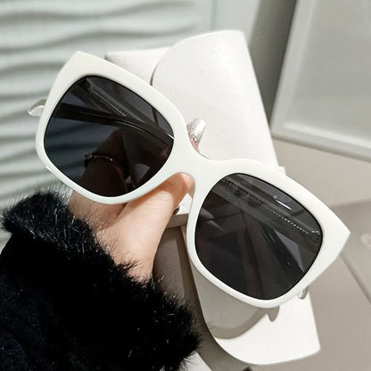 Oversized Plain Square Sunglasses