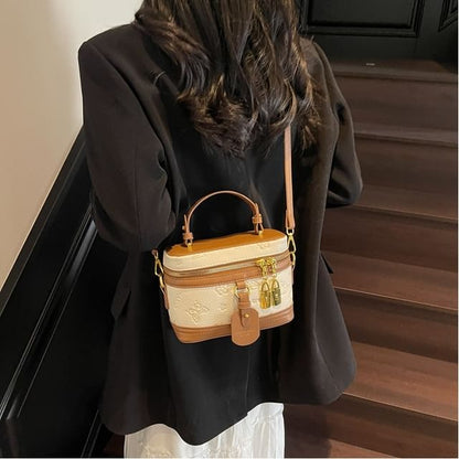 Crossbody Leather Print Faux Bag Cartoon