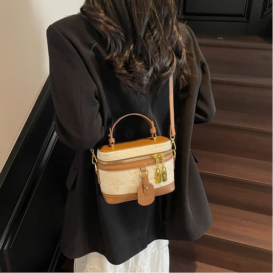 Crossbody Leather Print Faux Bag Cartoon