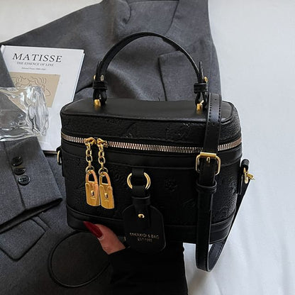 Crossbody Leather Print Faux Bag Cartoon