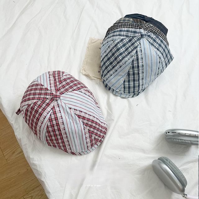 Newsboy Cap Plaid