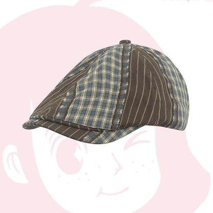 Newsboy Cap Plaid