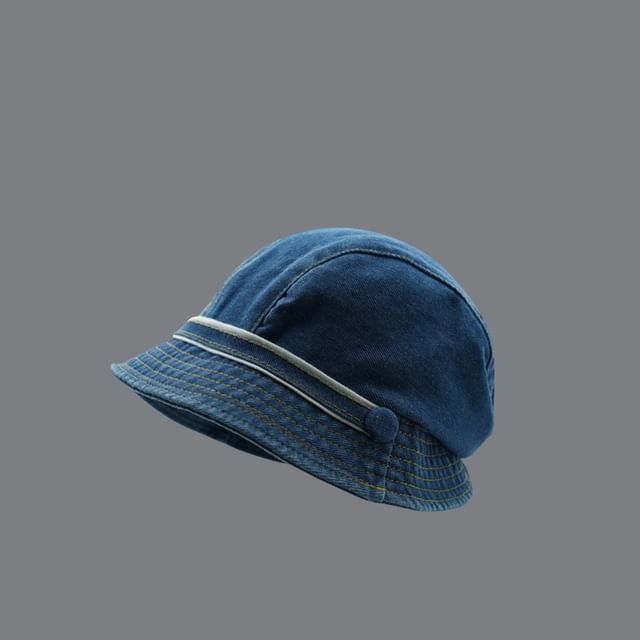 Hat Cloche Denim