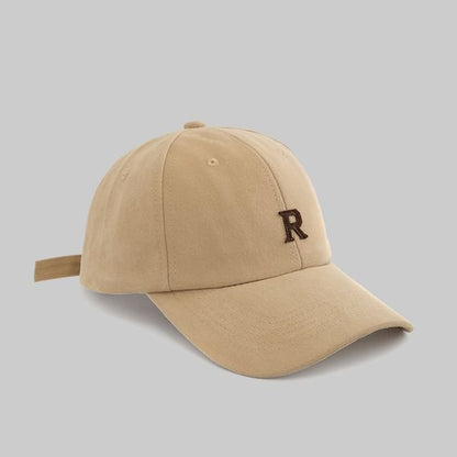 Applique Lettering Baseball Cap