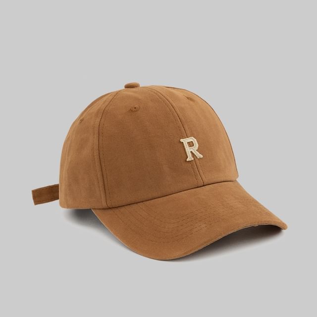 Applique Lettering Baseball Cap