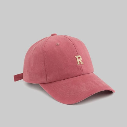 Applique Lettering Baseball Cap