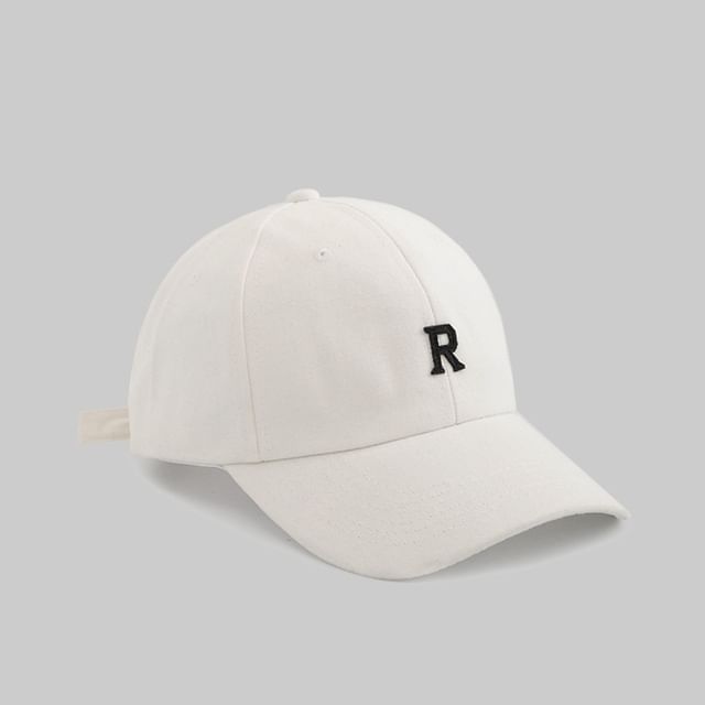 Applique Lettering Baseball Cap